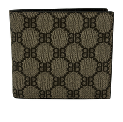 Balenciaga Billetera, Canvas, Beige, 680403,Box,DB,4*