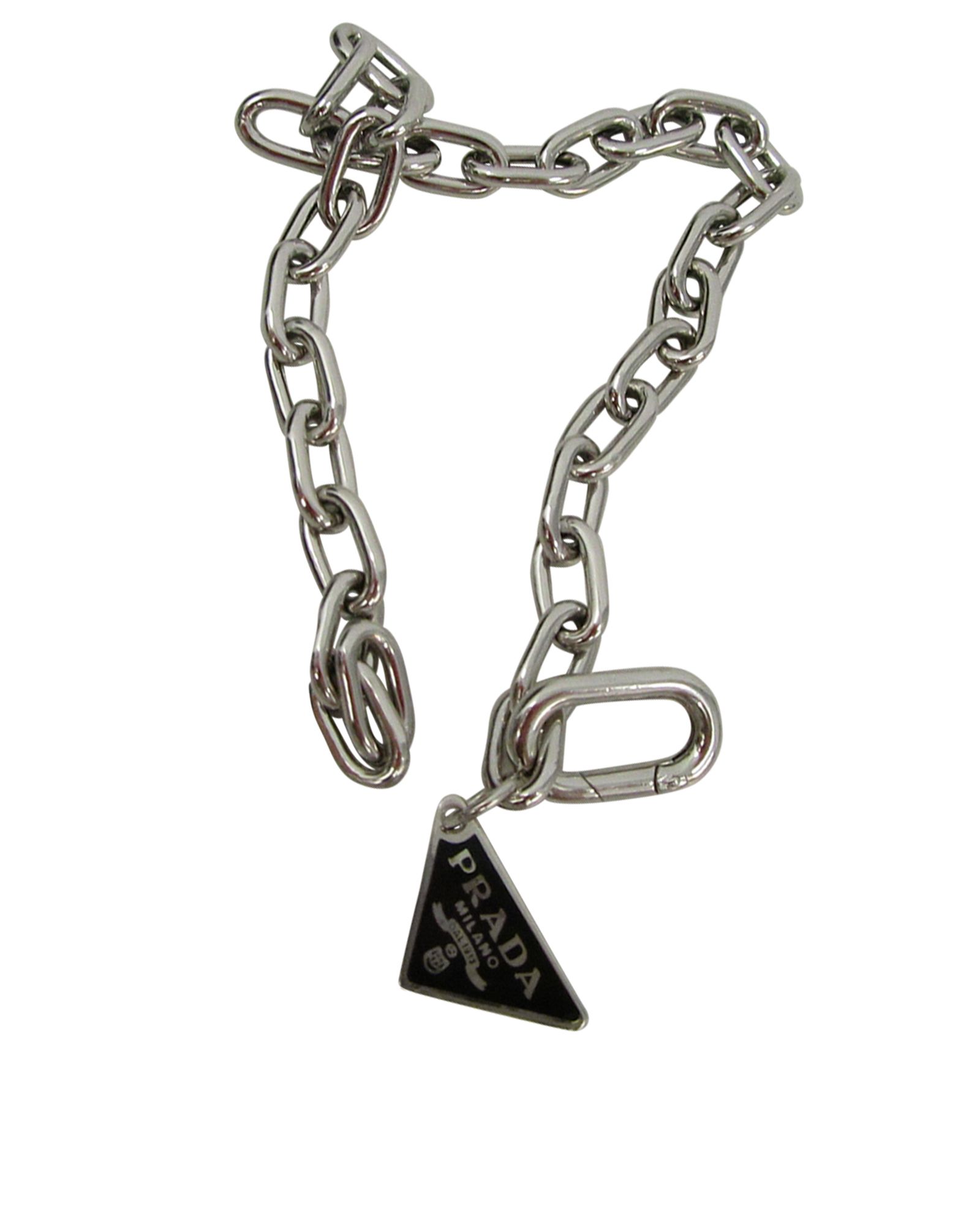 Prada Brazalete, 150&euro;, Joyería, Negro/Plata, Metal - Plateado, Vista frontal