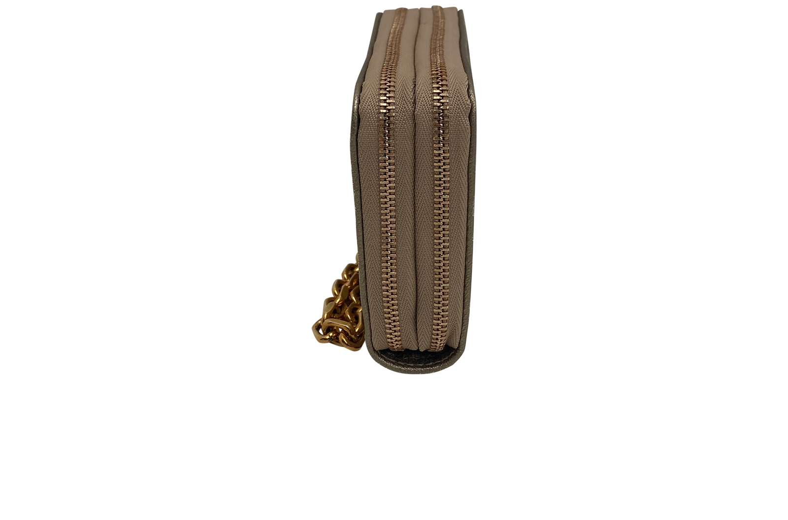 Burberry Billetera, 100&euro;, Accesorios, Beige/Oro, Animal - Piel, Vista lateral