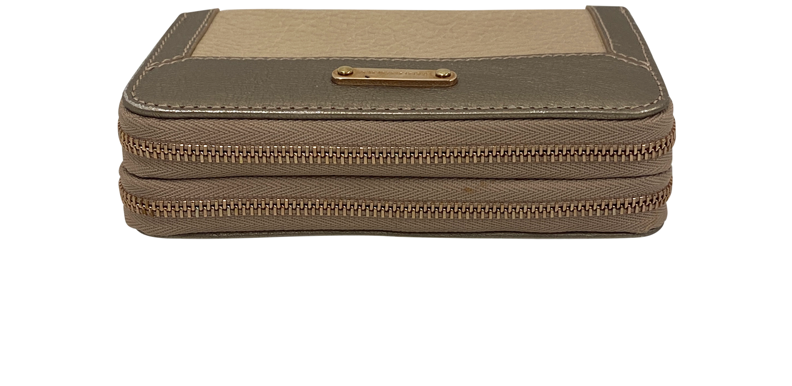 Burberry Billetera, 100&euro;, Accesorios, Beige/Oro, Animal - Piel, Vista interior