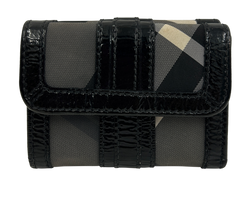 Burberry Billetera Compacta,Canvas,Novac,DB,BX,2*
