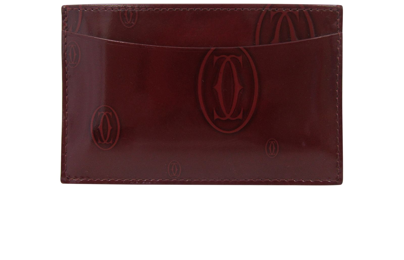 Cartier Tarjetero, 50&euro;, Accesorios, Rojo, Animal - Piel, Vista frontal