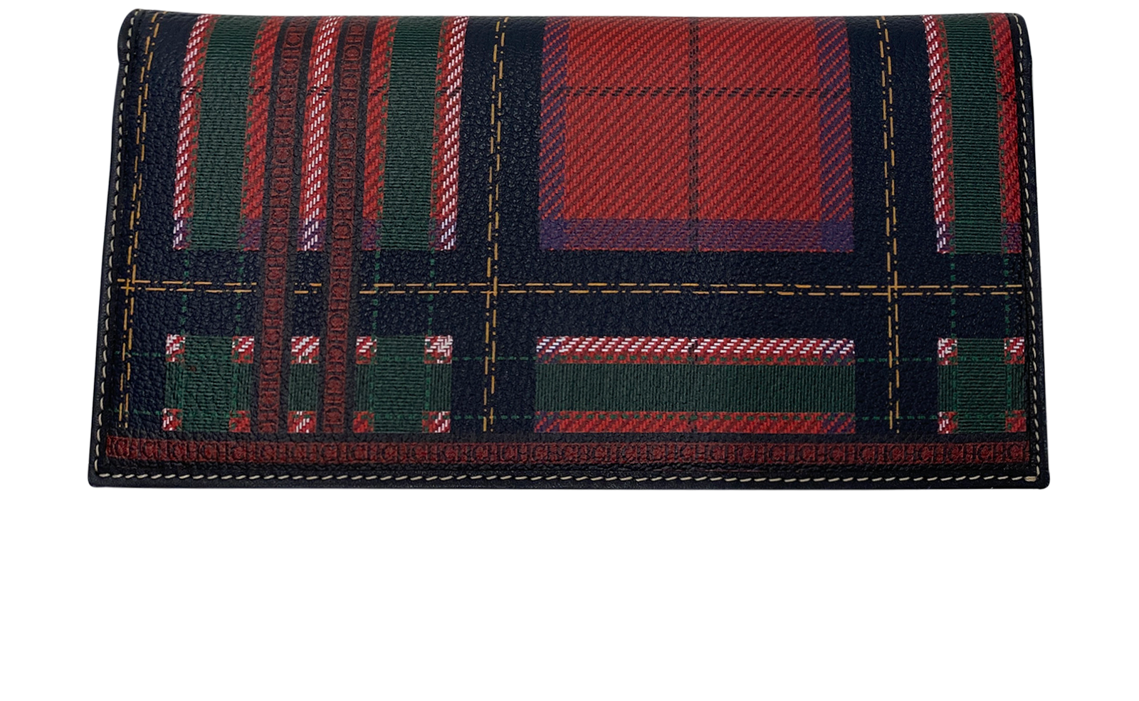 Carolina Herrera Billetera, 100€, Bolso, Amarillo/Azul/Rojo/Verde, Canvas - General, Vista trasera