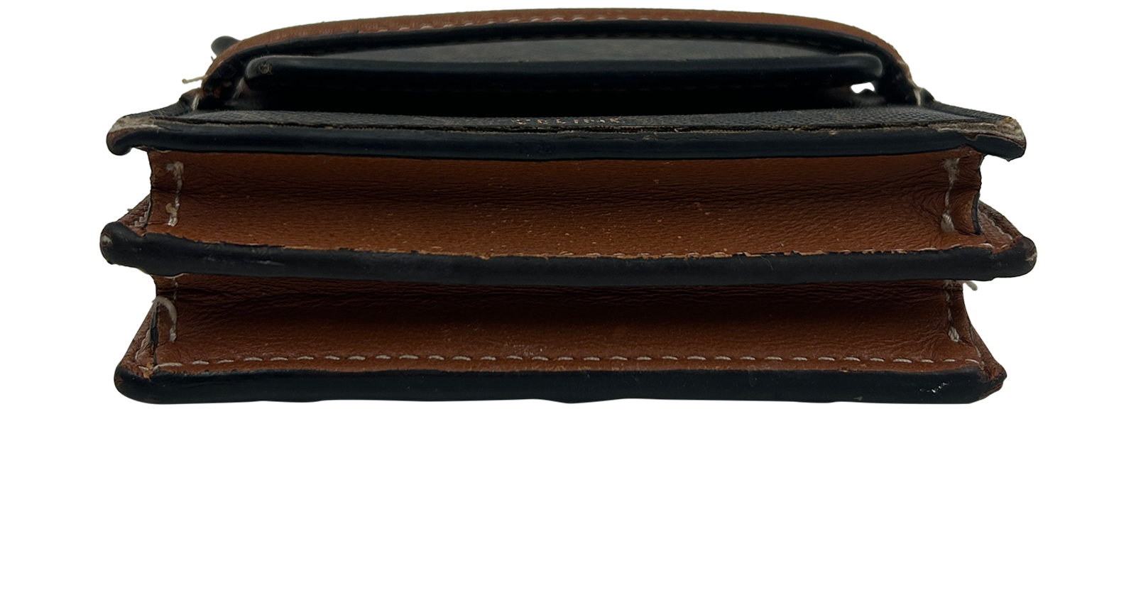 Celine Tarjetero, 30&euro;, Accesorios, Marrón, Canvas - General, Vista superior