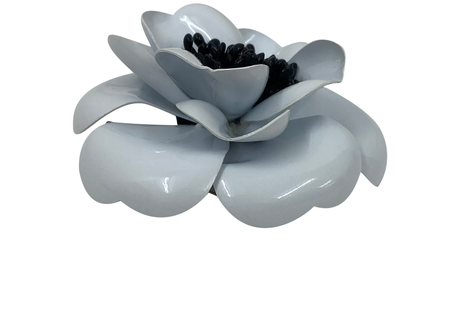 Chanel Broche Camelia, 302€, Accesorios, Blanco, Tafetán - Acetato, Vista superior