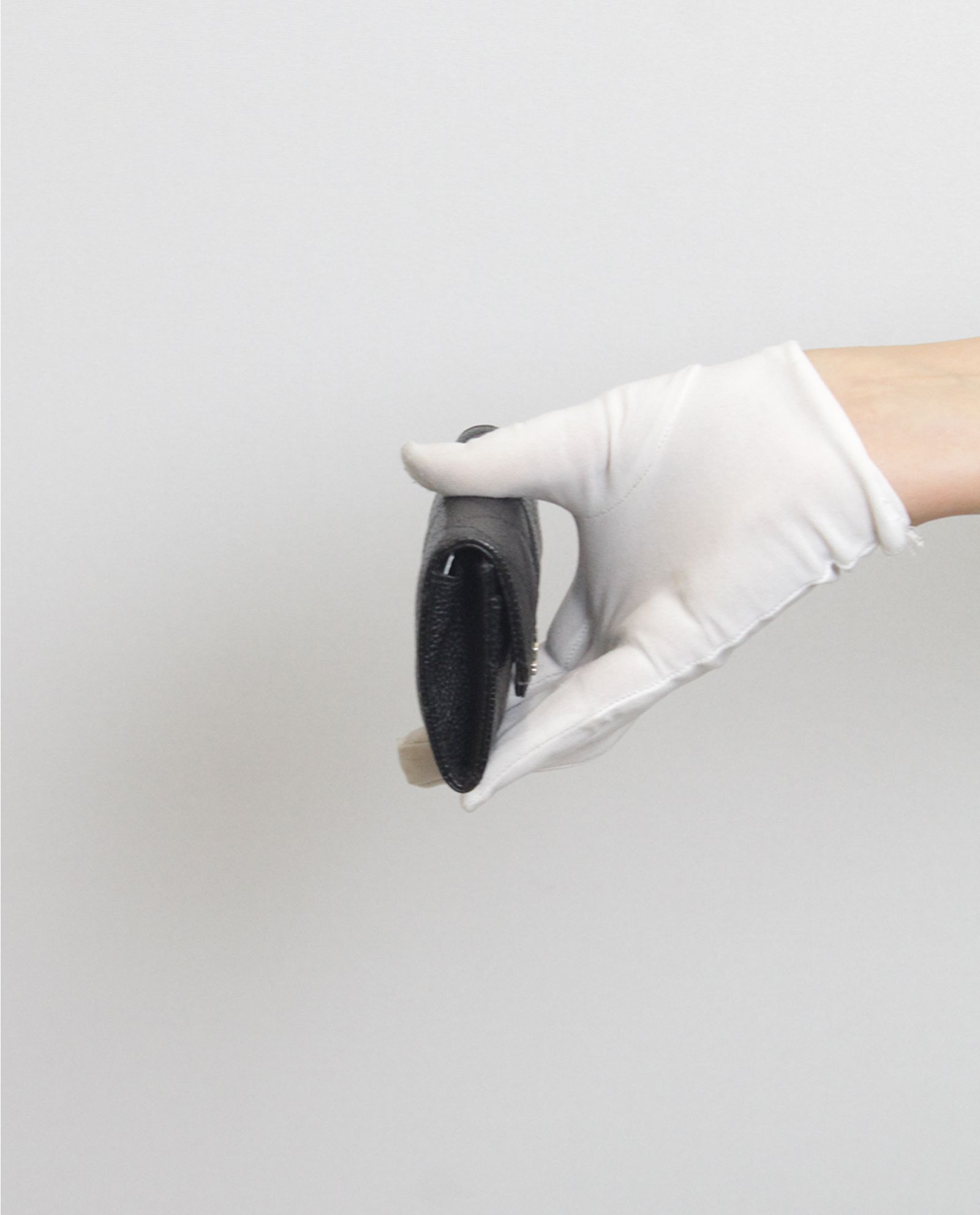 Chanel Monedero, 250€, Negro, Animal - Piel, Vista lateral