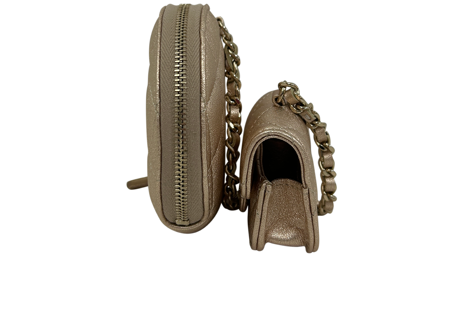 Chanel Charm, 1.260&euro;, Accesorios, Oro, Planta - Lino, Vista inferior