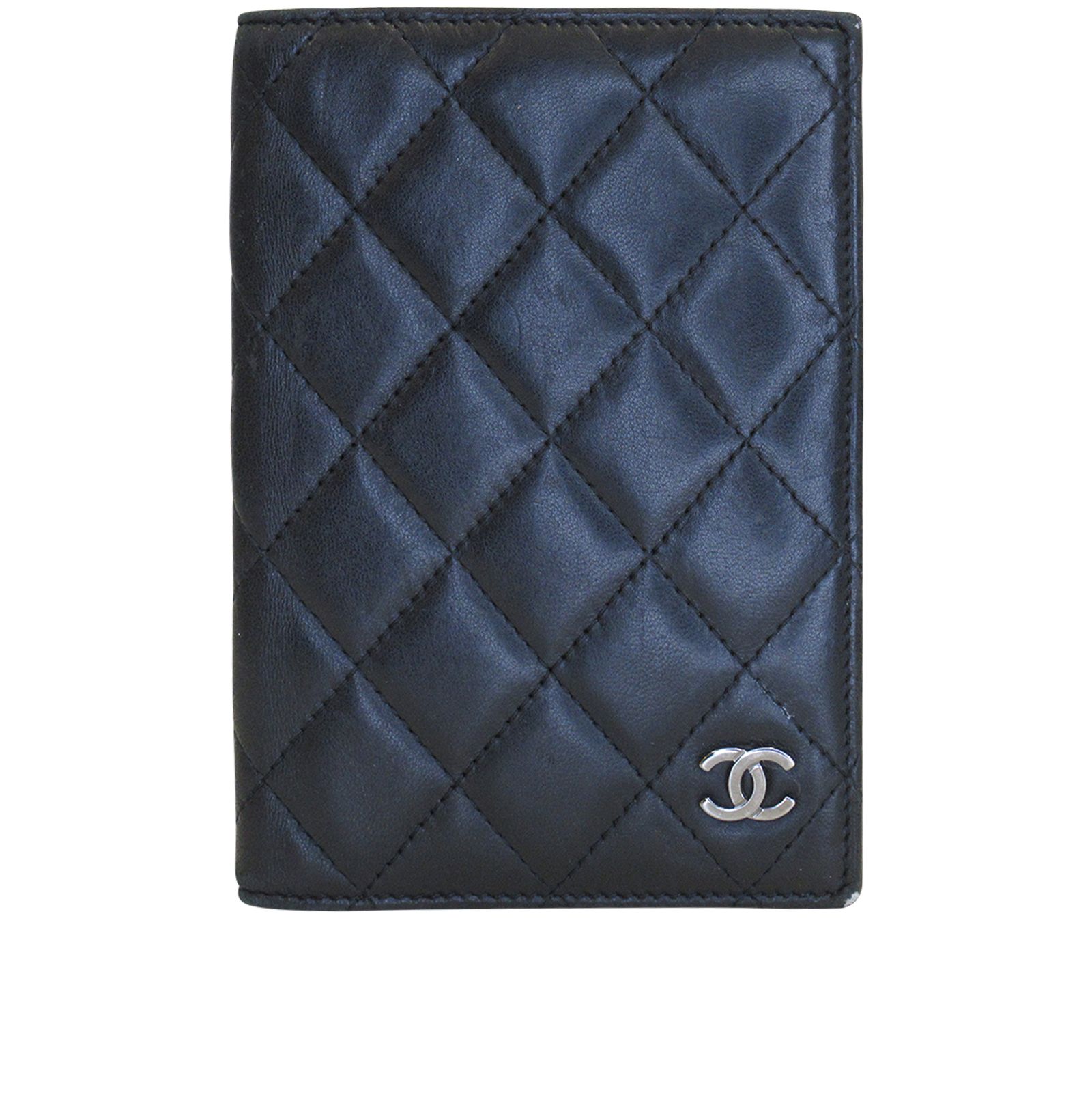 Chanel Portapasaporte, 300€, Accesorios, Negro, Animal - Piel, Vista frontal