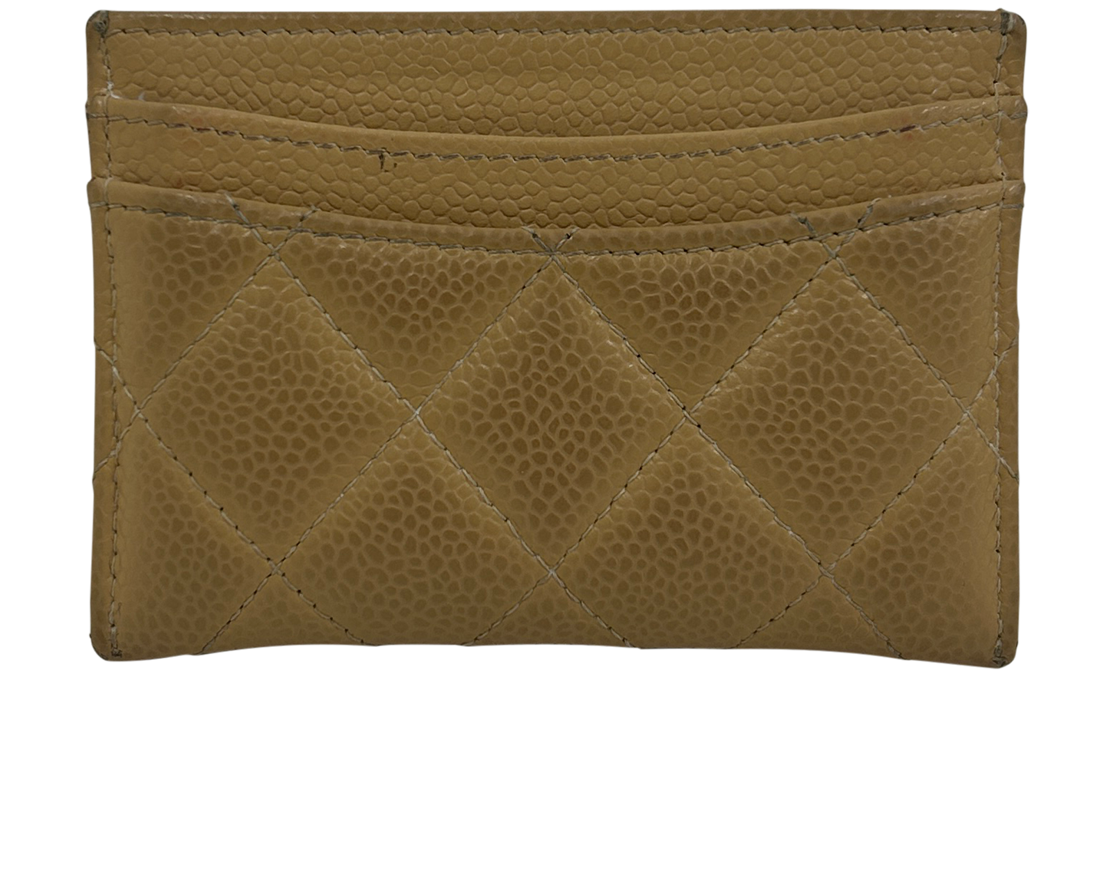 Chanel Tarjetero, 300&euro;, Accesorios, Beige, Animal - Piel, Vista trasera