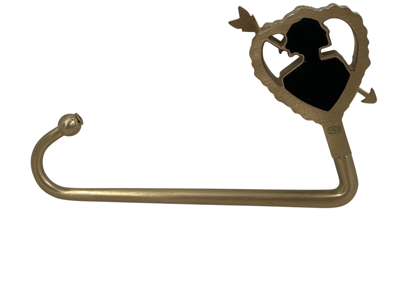 Chanel Cuelga Bolso, 315&euro;, Accesorios, Negro/Oro, Metal - Cobre, Vista trasera