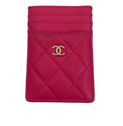 Chanel Tarjetero, vista frontal