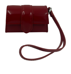 Chanel Charm Micro Le Chiquito,Piel Rojo,3*