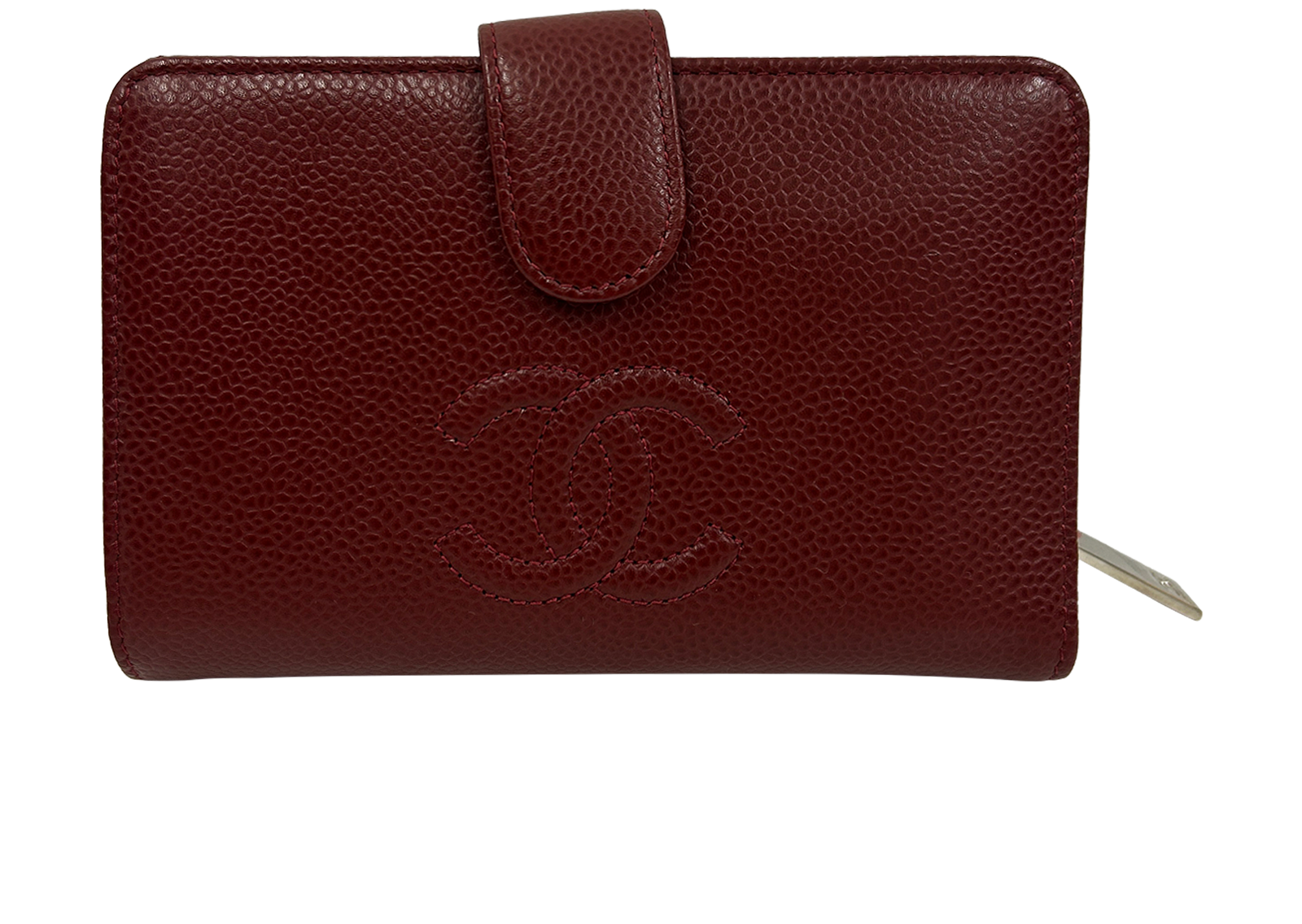Chanel Billetera Compacta, 490&euro;, Accesorios, Rojo, Animal - Piel, Vista frontal