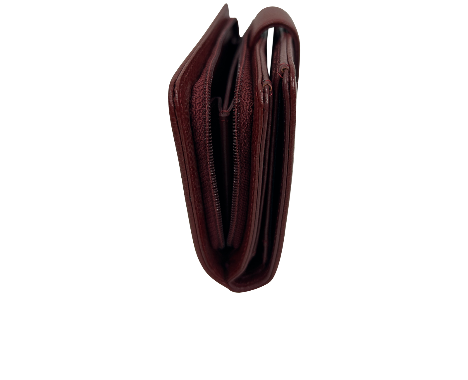 Chanel Billetera Compacta, 490&euro;, Accesorios, Rojo, Animal - Piel, Vista lateral