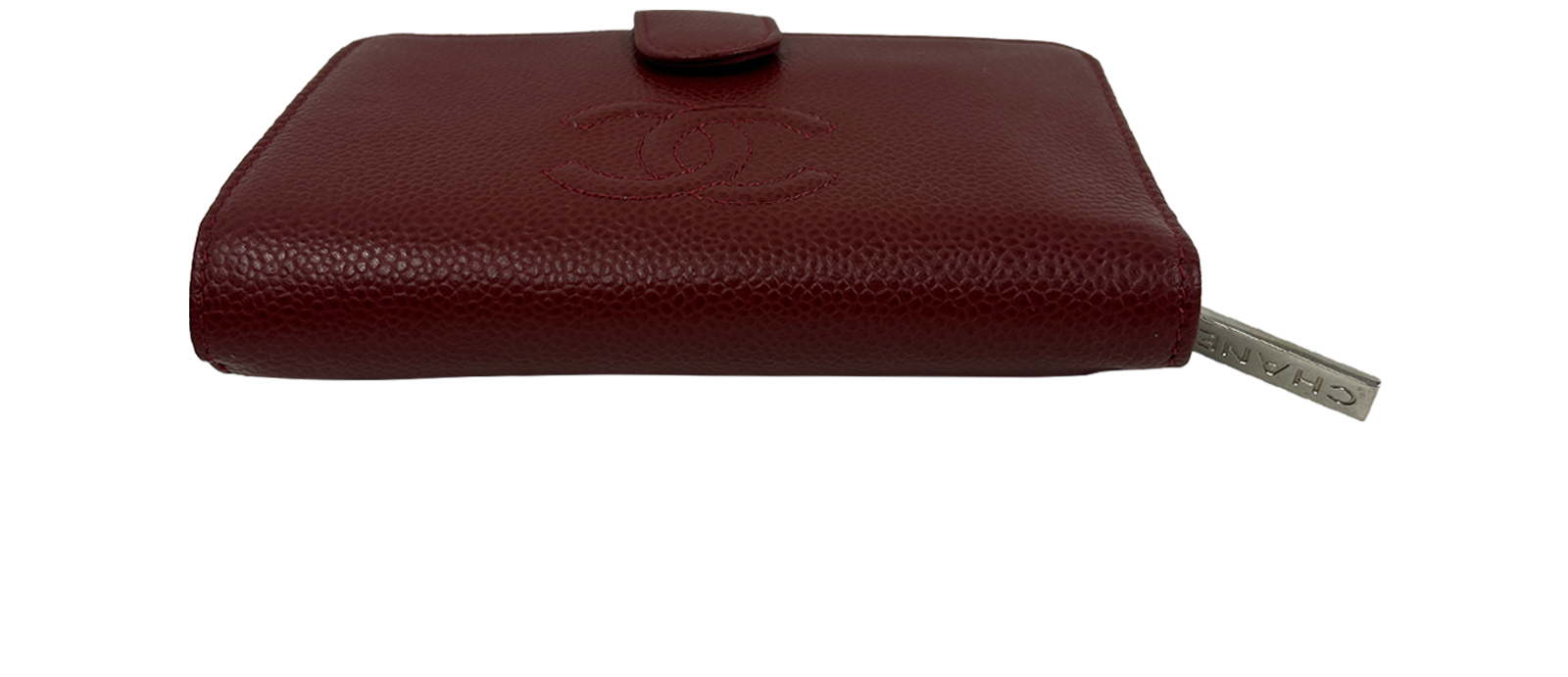 Chanel Billetera Compacta, 490&euro;, Accesorios, Rojo, Animal - Piel, Vista superior