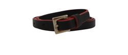 Carolina Herrera Bracelet, Leather, Black/Red, Box, DB