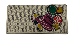 Carolina Herrera Billertera, Lona,Beige, 3*