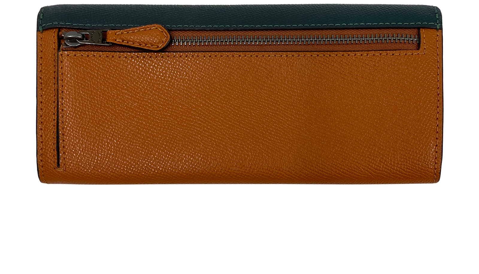 Coach Billetera, 60&euro;, Accesorios, Beige/Naranja/Verde, Animal - Piel, Vista trasera