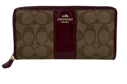Coach Billetera, vista frontal