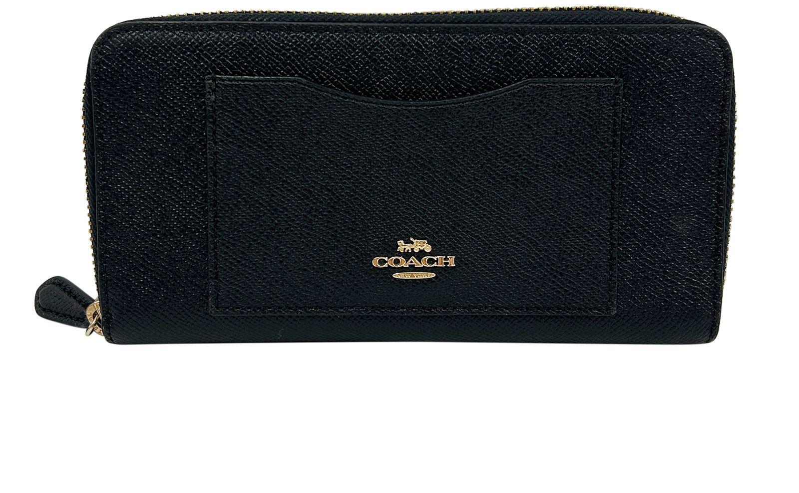Coach Billetera, 50&euro;, Accesorios, Negro, Animal - Piel, Vista frontal