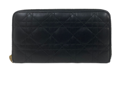 Christian Dior Wallet, Piel, Negro, 2, MC0048