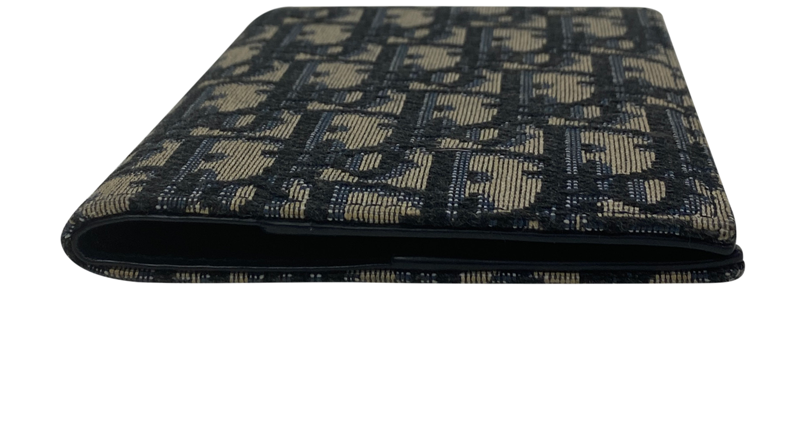 Dior Funda Pasaporte, 250&euro;, Accesorios, Azul/Beige, Textil - Denim, Vista superior
