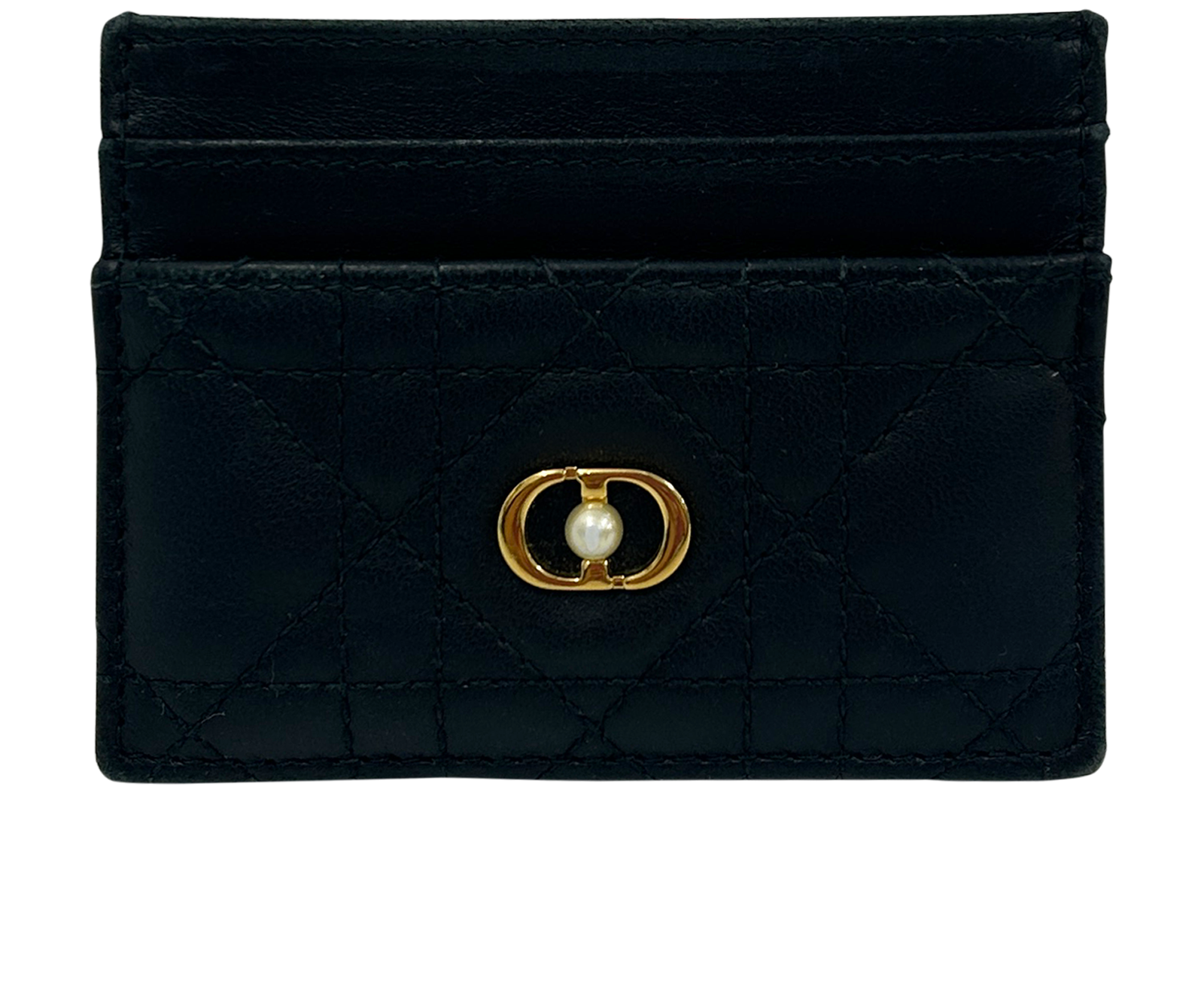 Dior Tarjetero, 160&euro;, Bolso, Negro, Animal - Piel, Vista frontal