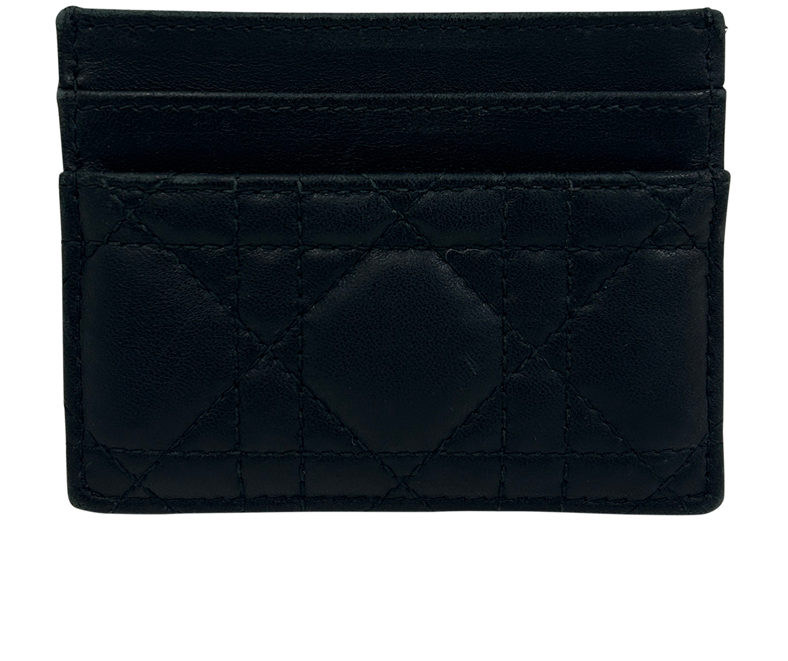 Dior Tarjetero, 160&euro;, Bolso, Negro, Animal - Piel, Vista trasera