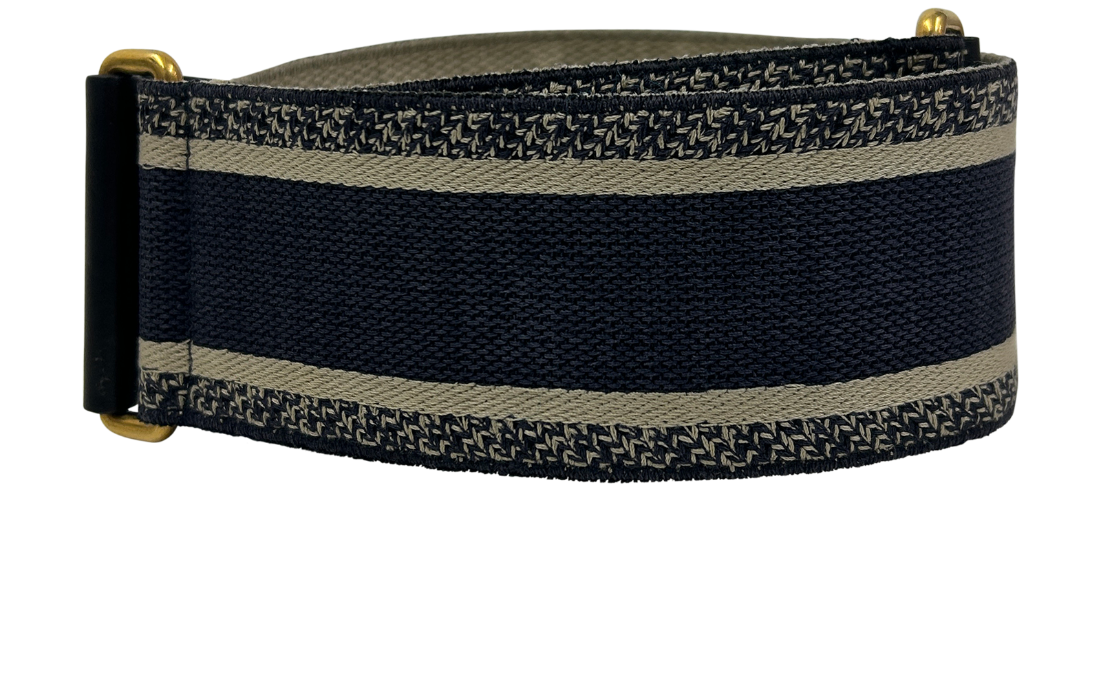 Christian Dior Strapp, 490€, Accesorios, Azul/Beige, Canvas - General, Vista trasera