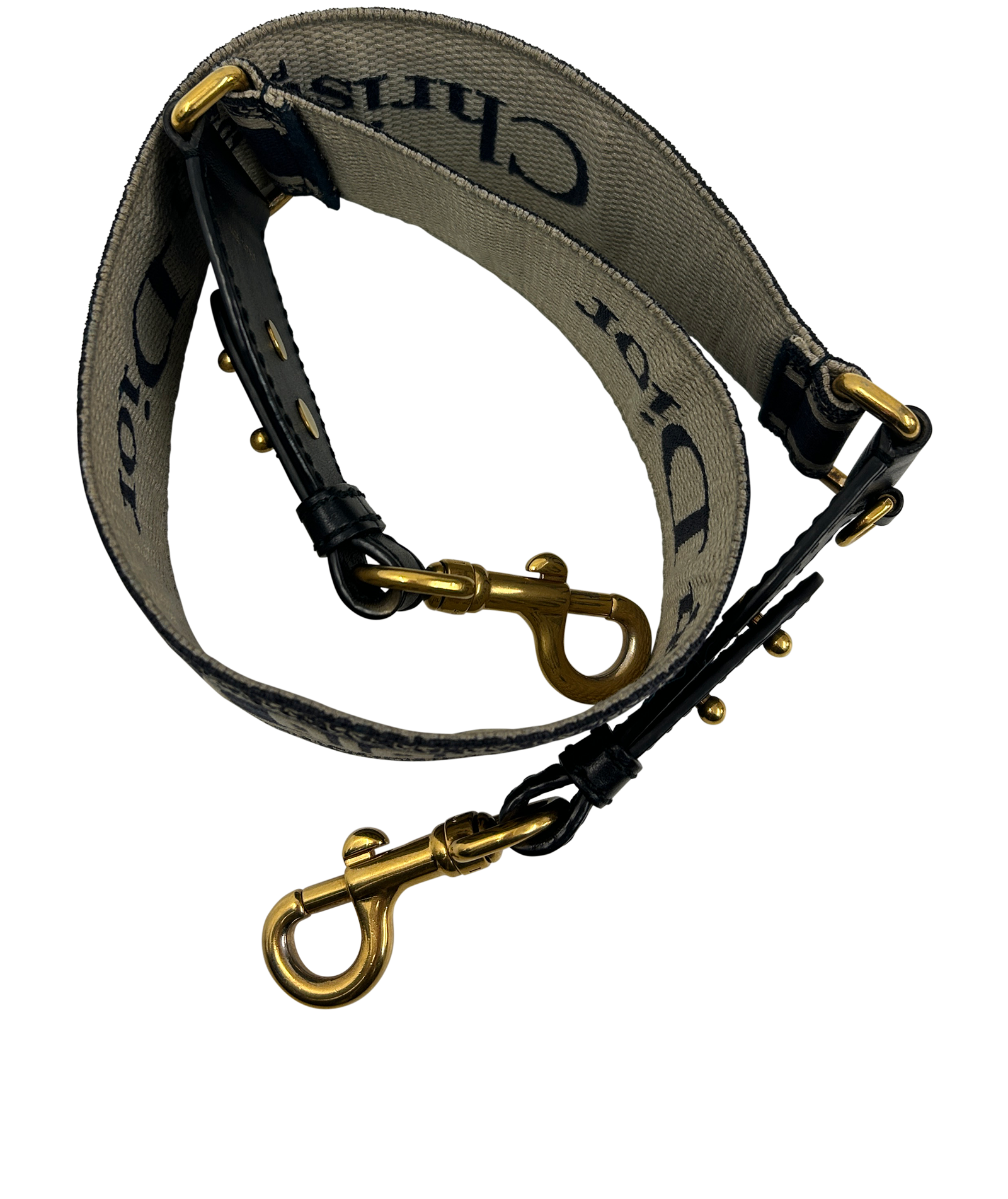 Christian Dior Strapp, 490€, Accesorios, Azul/Beige, Canvas - General, Vista interior