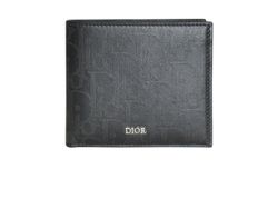 Dior Cartera Oblique, Piel, Negro, Db, Box, 10-BO-0290, 5