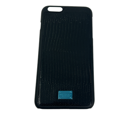 Dolce & Gabbana Funda Phone, 20&euro;, Accesorios, Negro, Animal - Piel, Vista frontal