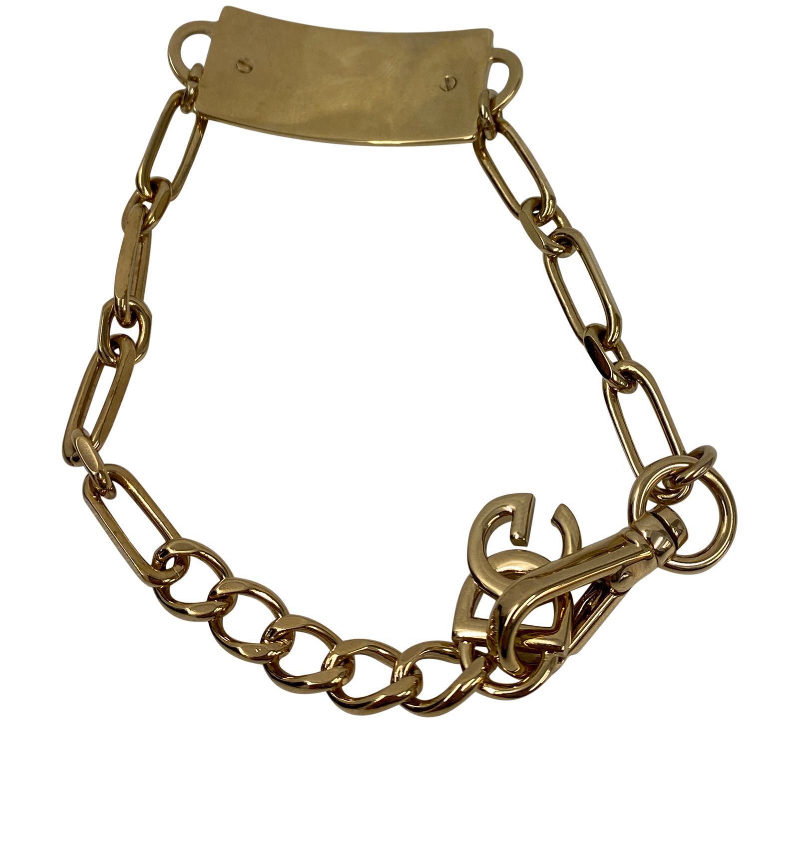 Dolce Gabbana Pulsera, 190€, Accesorios, Amarillo, Metal - Latón, Vista trasera