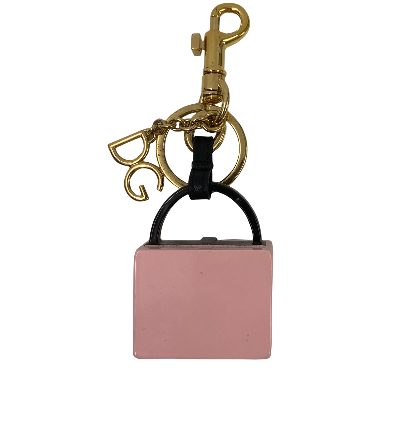 Dolce Gabbana Charm, 60&euro;, Accesorios, Negro/Rosa, Metal - Dorado, Vista trasera