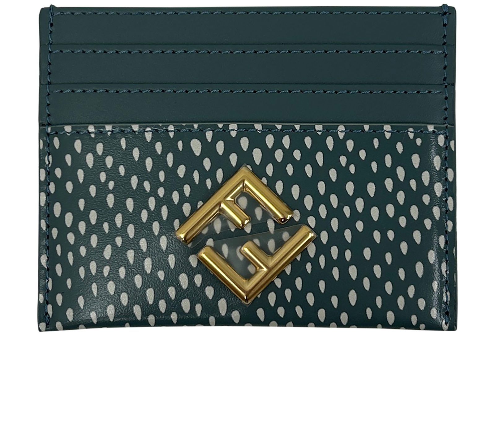 Fendi Tarjetero, 150&euro;, Bolso, Azul, Animal - Piel, Vista frontal