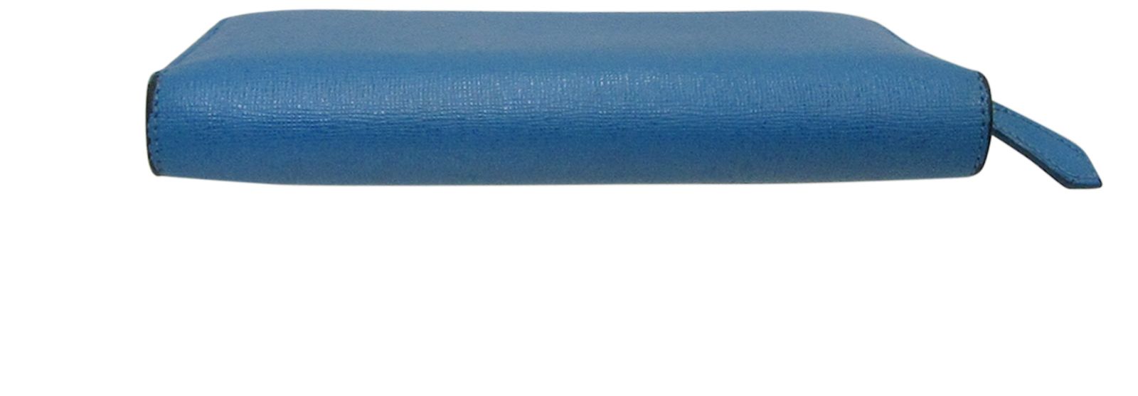 Fendi Billetera, 180€, Accesorios, Azul/Blanco/Rosa, Animal - Piel, Vista superior