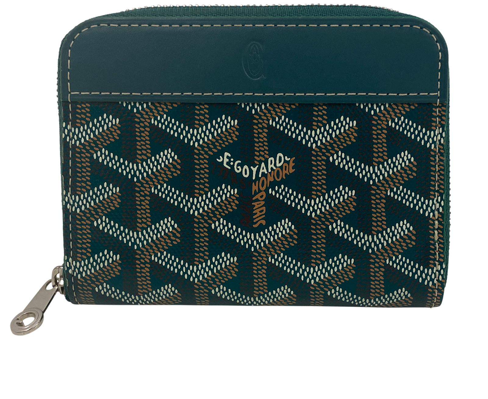Goyard Billetera, 520&euro;, Accesorios, Verde, Canvas - General, Vista frontal