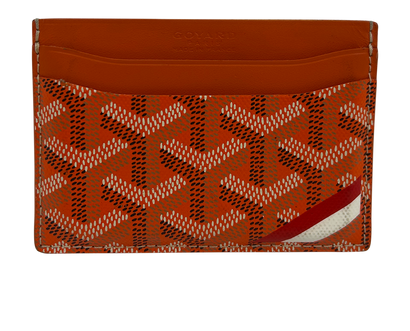 Goyard Tarjetero, 330&euro;, Accesorios, Naranja, Animal - Piel/Lona - General, Vista frontal