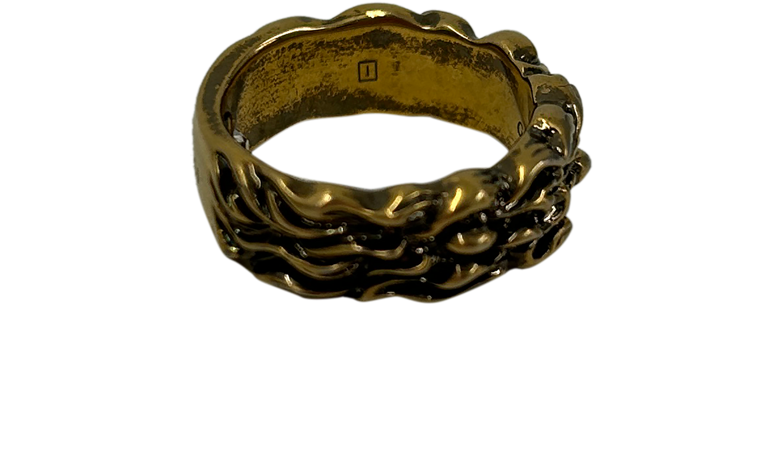 Gucci Anillo Metal, 120&euro;, Bolso, Oro, Metal - Dorado, Vista lateral