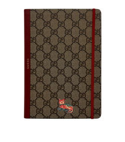Gucci Agenda, Canvas, GG, Gris, Gato