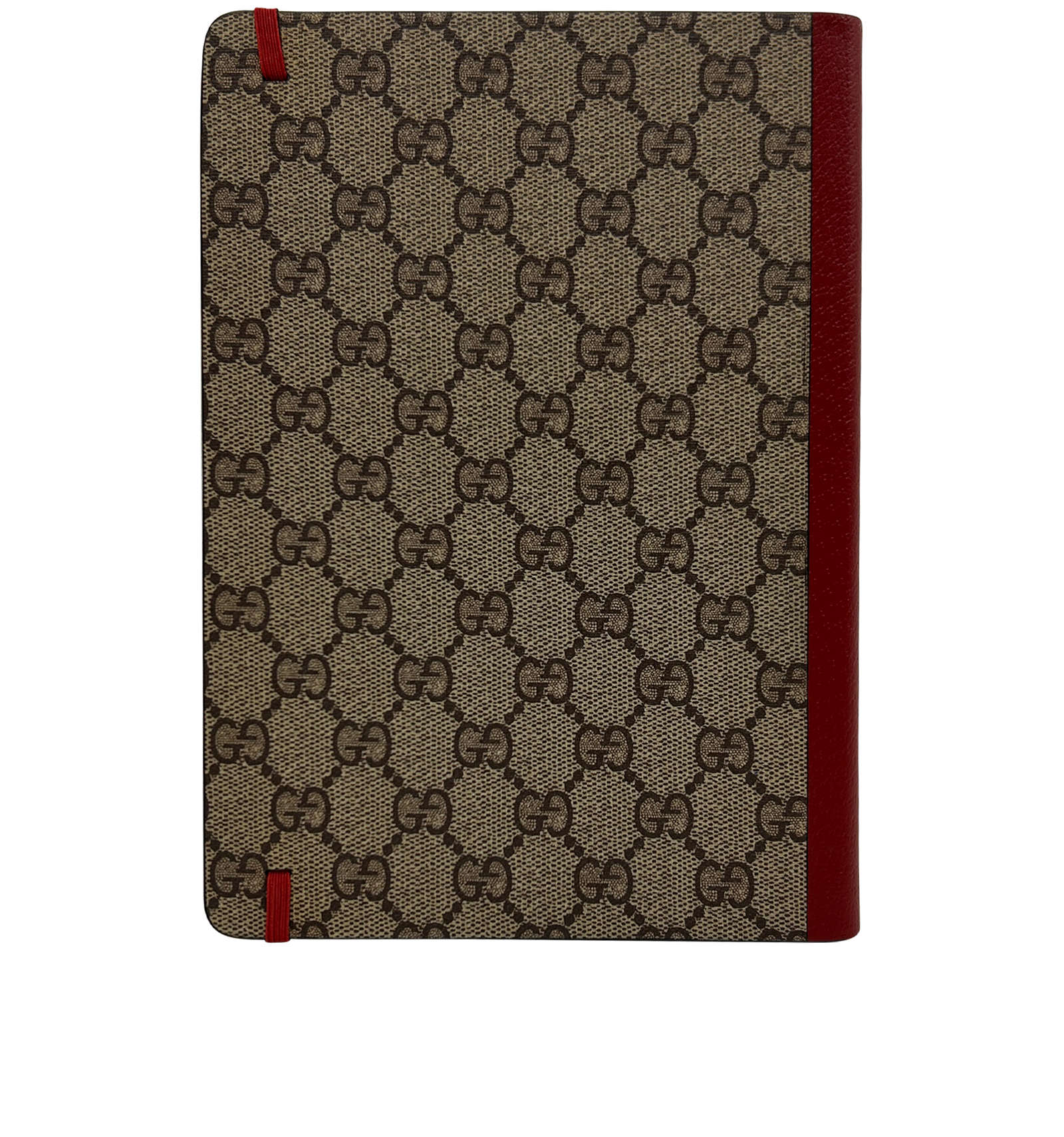 Gucci Agenda, 171&euro;, Accesorios, Gris/Rojo, Canvas - General, Vista trasera