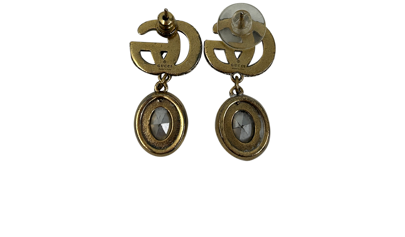 Gucci Pendientes Marmont, 190&euro;, Accesorios, Oro, Metal - Dorado, Vista trasera