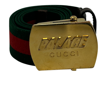 Gucci Cinturón, 50&euro;, Accesorios, Rojo/Verde, Tejido - General, Vista frontal