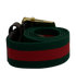 Gucci Cinturón, 50&euro;, Accesorios, Rojo/Verde, Tejido - General, Vista trasera