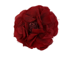 Gucci Broche,Flor,Tela,Rojo,3