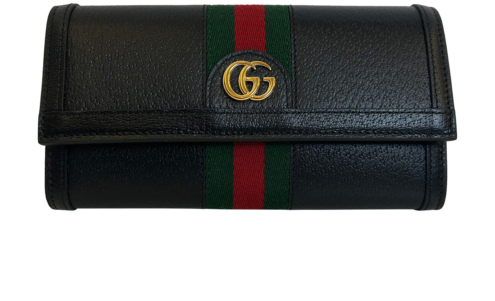 Gucci Billetera, 250&euro;, Accesorios, Negro/Rojo/Verde, Animal - Piel, Vista frontal