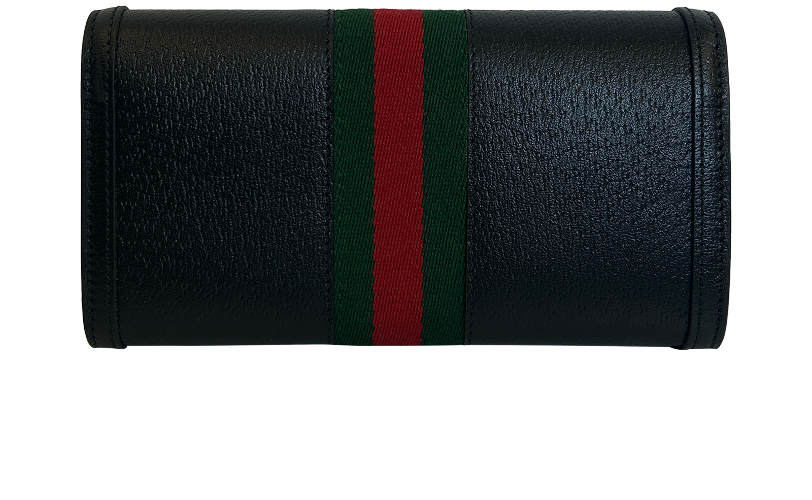 Gucci Billetera, 250&euro;, Accesorios, Negro/Rojo/Verde, Animal - Piel, Vista trasera