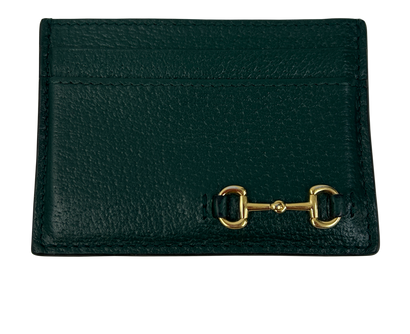 Gucci Tarjetero Horsebit, vista frontal