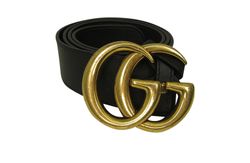 Gucci Cinturon, GG Large,Piel,Negro,400593,85cm,3
