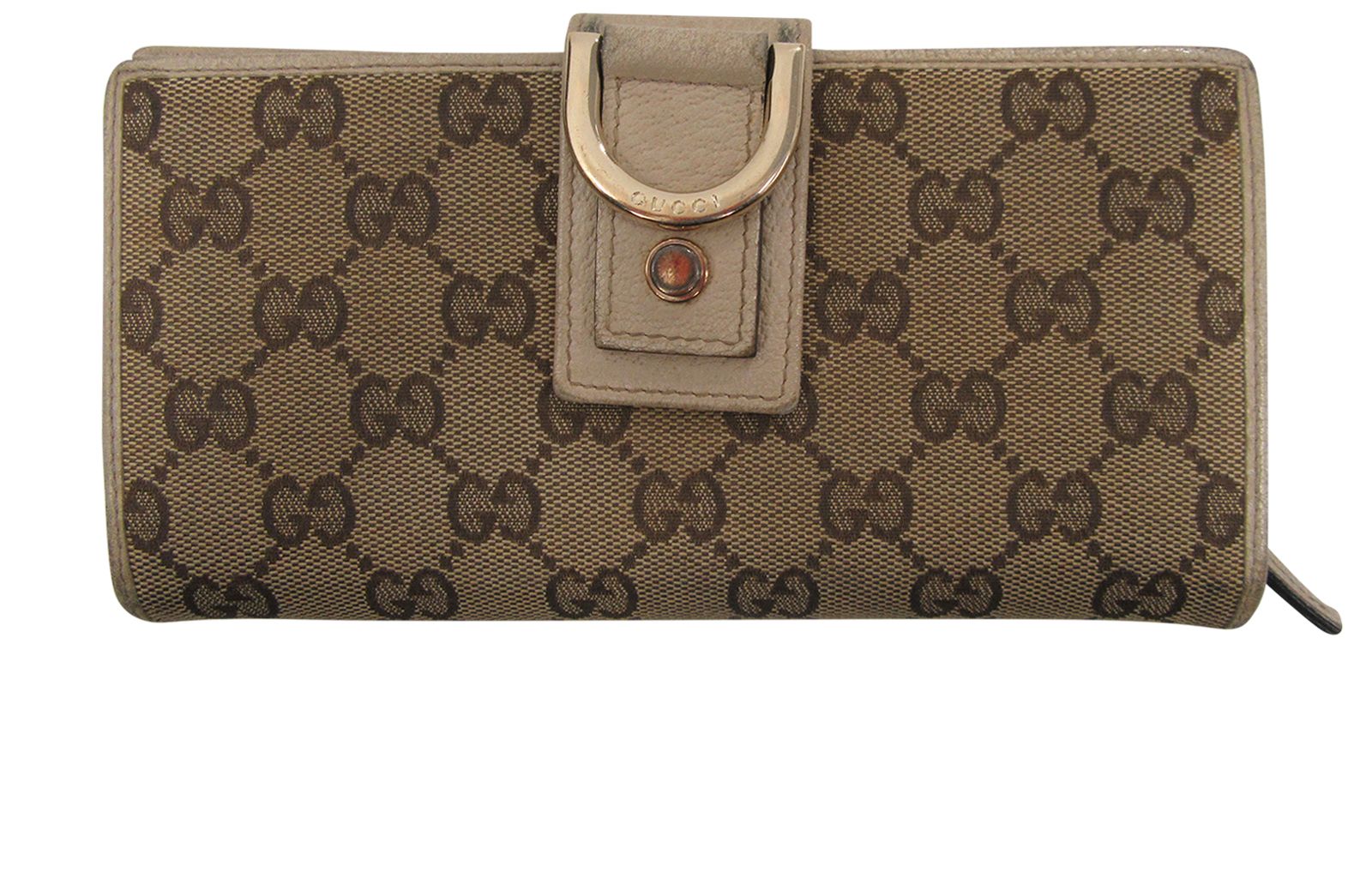 Gucci Billetera, 40&euro;, Bolso, Beige, Tejido - General, Vista frontal